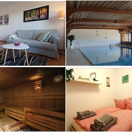 Black Forest Schwarzwaldliebe Pool Sauna Tennis Tischtennis Wifi Netflix Schonach im Schwarzwald